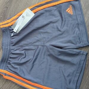Adidas Gray and Orange Shorts - NWT